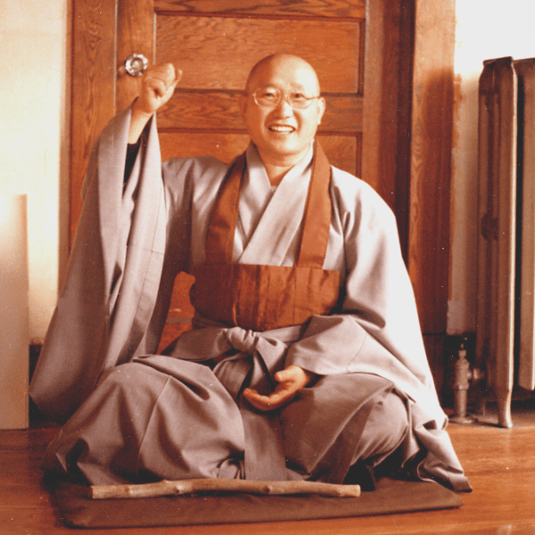 A photo of Zen Master Seung Sahn.